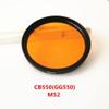 550nm IR Infrared Long Pass Filter Orange Optical Glass CB550 GG550 for Camera Photography (Diameter : 52mm) view 4
