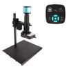 Microscope Kit 48MP 4K USB HDMI VGA Digital Video Monocular Microscope Camera Continus Zoom 180X C-Mount Microscope Lens Adapters (Color : A1 Set) view 1
