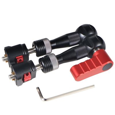 7inch Magic Arm Articulating Holding Arm 1/4 for Flash LCD Monitor SLR DSLR Camera (Black)