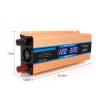 Niczu Modified Sine Wave 500W 1200W 1600W 2200W Power Inverter DC 12V/24V/48V/60V to AC 220V with Dual Display 5V 2A USB Port and Universal 3-Hole Output Jack,2200W-12V view 3