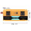 Niczu Universal Inverter 12V24V 48V60V to 220V 500W 1200W 1600W 2200W Modified Sine Wave Car Converter Power Inverter for Motorhomes Truck Boat Camping Household Van,2200W-48V/60V view 2