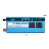 Niczu 500W 1200W 1600W 2200W 3000W Modified Sine Wave Power Inverter DC 12V 24V 48V 60V to AC 220V with 4 USB Ports Car Inverter,1600W-12V view 2