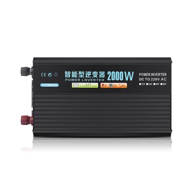 Niczu 2000W 3000W 3500W 4000W 5000W Modified Sine Wave Power Inverter DC 12V 24V 48V to AC 220V Car Power Converter for Truck Car Camping,2000W-12V