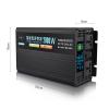 Niczu 2000W 3000W 3500W 4000W 5000W Modified Sine Wave Power Inverter DC 12V 24V 48V to AC 220V Car Power Converter for Truck Car Camping,2000W-12V view 2