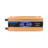 Niczu Modified Sine Wave 500W 1200W 1600W 2200W Power Inverter DC 12V/24V/48V/60V to AC 220V with Dual Display 5V 2A USB Port and Universal 3-Hole Output Jack,1600W-24V view 1