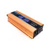 Niczu Modified Sine Wave 500W 1200W 1600W 2200W Power Inverter DC 12V/24V/48V/60V to AC 220V with Dual Display 5V 2A USB Port and Universal 3-Hole Output Jack,1600W-24V view 2