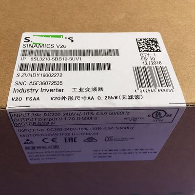 0.25KW 6SL3210-5BB12-5UV1