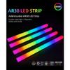 LED Strip Adderssable 5V ARGB Light Strip Double Sided Light Magnetic Alloy Light Bar PC Case Diamond Rainbow Style SYNC Light for Asus Aura Asrock LED Gigabyte RGB Fusion view 2
