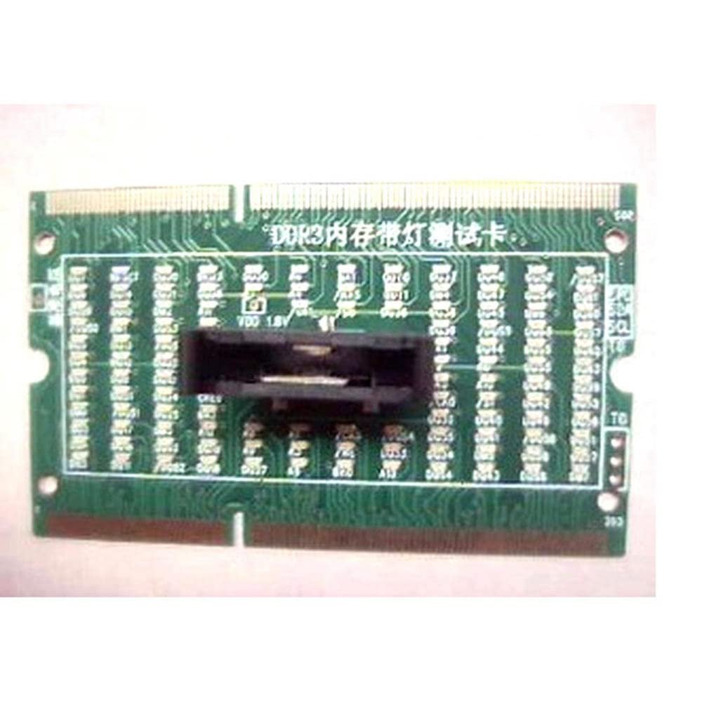 1 Pcs Laptop Memory DDR3 Dual Illuminated Test Card pros and Cons to Dual Tester