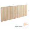 VIVO Universal 71 x 30 inch Table Top for Standard and Sit to Stand Height Adjustable Home and Office Desk Frames, Light Wood Desktop, DESK-TOP72-30C view 3