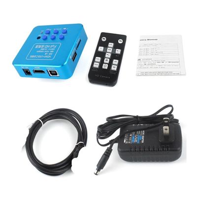Microscope Kit USB Digital Microscope for Electronic 130X 1080P Microscope USB LED Ring Lightcamera Microscope Lens Adapters (Color : C)