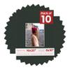 16x20 Mat for 8x10 Photo - Precut Textured Black Picture Matboard for Frames Measuring 16 x 20 Inches - Bevel Cut Matte to Display Art Measuring 8 x 10 Inches - Acid Free Pack of TEN MATS view 1