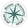 Hixton Wisconsin 2-Inch Vinyl Decal Sticker Latitude Longitude Compass Design view 1