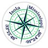 Isola Mississippi 2-Inch Vinyl Decal Sticker Latitude Longitude Compass Design view 1