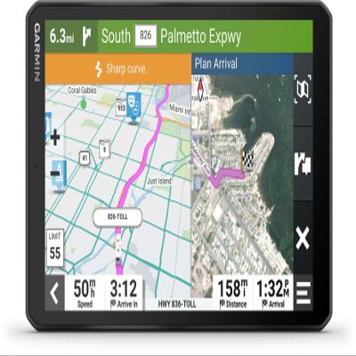 Garmin RV 895, 8 GPS RV Navigator, Custom RV Routing