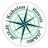 Kahaluu Hawaii 2-Inch Vinyl Decal Sticker Latitude Longitude Compass Design view 1