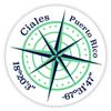 Ciales Puerto Rico 2-Inch Vinyl Decal Sticker Latitude Longitude Compass Design view 1