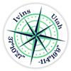 Ivins Utah 2-Inch Vinyl Decal Sticker Latitude Longitude Compass Design view 1