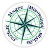 Magee Mississippi 2-Inch Vinyl Decal Sticker Latitude Longitude Compass Design view 1
