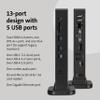Kensington Triple Display USB-C Docking Station for Dell, HP, Lenovo, Acer, ASUS, Razer, Surface - Triple 4K Video, 100W PD (K37060NA) view 3