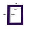 13x19 Mat for 11x14 Photo - Precut Purple Crocus Suede Picture Matboard for Frames Measuring 13 x 19 Inches - Bevel Cut Matte to Display Art Measuring 11 x 14 Inches - Acid Free ONE MAT view 4