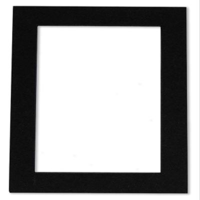 24x36 Mat for 20x30 Photo - Precut Black with Black Core Picture Matboard for Frames 24 x 36 Inches - Bevel Cut Matte to Display Art 20 x 30 Inches - Acid Free ONE MAT with Backing Board & Clear Bag