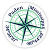 Paden Mississippi 2-Inch Vinyl Decal Sticker Latitude Longitude Compass Design view 1