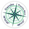 Gurabo Puerto Rico 2-Inch Vinyl Decal Sticker Latitude Longitude Compass Design view 1