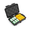 CASEMATIX Hard Shell 35mm Film Case - 7" Waterproof & Lightproof Holder for up to 12 x 35mm or 8 x 120 Film Rolls, Travel Container view 1