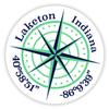 Laketon Indiana 2-Inch Vinyl Decal Sticker Latitude Longitude Compass Design view 1
