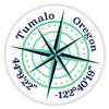 Tumalo Oregon 2-Inch Vinyl Decal Sticker Latitude Longitude Compass Design view 1