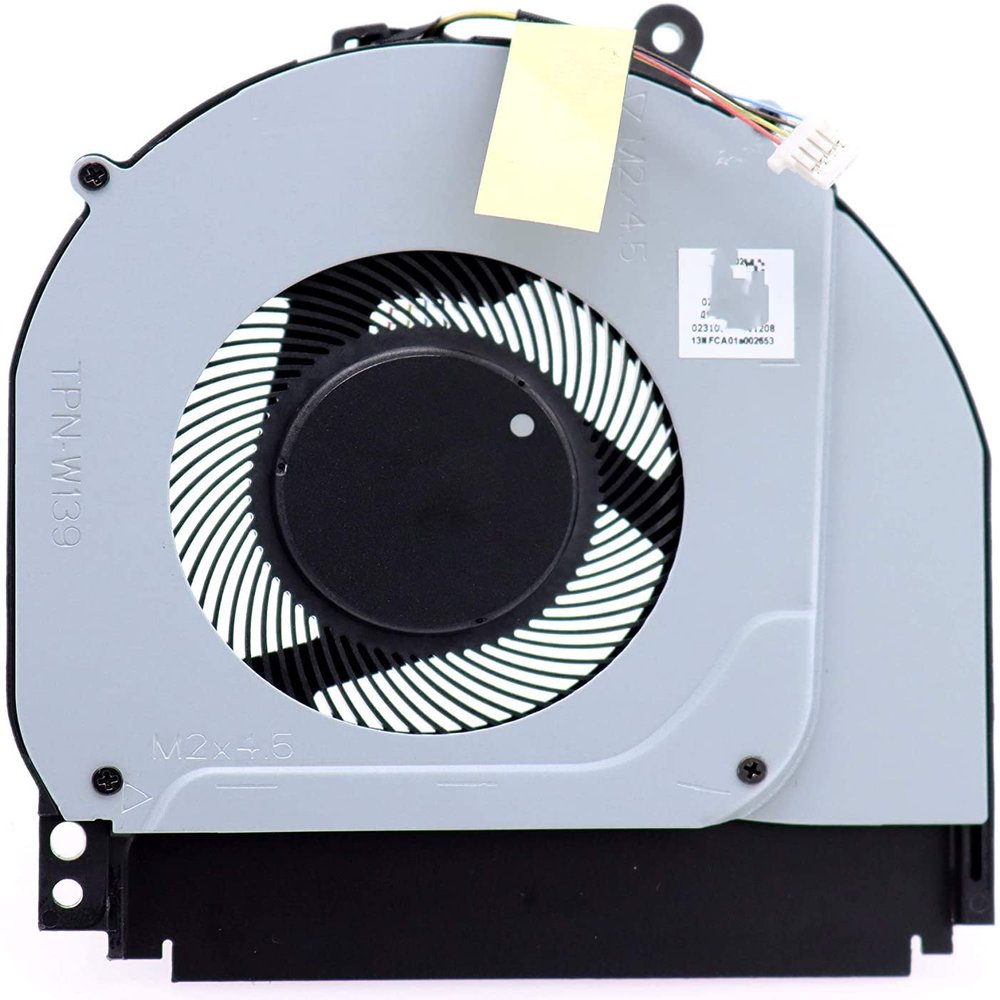 Replacement New CPU Cooling Fan for HP Pavilion X360 14-DH 14-DH1036TX 15-DQ 14M-DH 14M-DH0003DX L51100-001 L51102-001 TPN-W139 4-pin 4-Wire DC 5V/0.5A