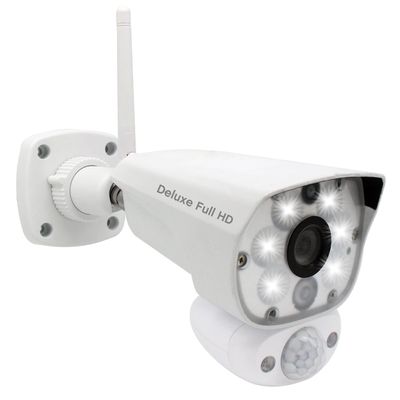 CasaCam GuardainCam Deluxe | AC Powered 1080p Floodlight Camera for VS5802, VS5102A, VS5072 and VS5002 Wireless Security System | Add-on Camera, Weather Proof, Two-Way Audio, Model VC5000L