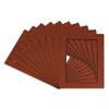 12x16 Mat for 8x12 Photo - Precut Football Texture Picture Matboard for Frames Measuring 12 x 16 Inches - Bevel Cut Matte to Display Art Measuring 8 x 12 Inches - Acid Free Pack of 100 MATS view 1