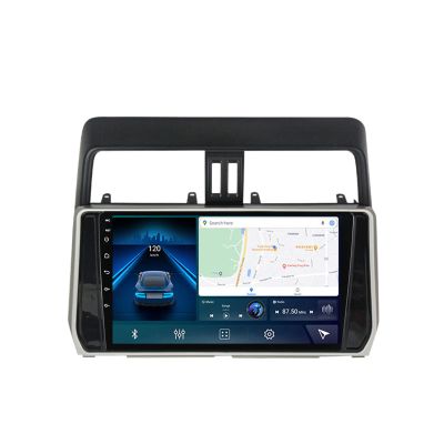 WDXSFR Android 11 Car Stereo 9 Inch Touch Screen Car Radio for Toyota Land Cruiser Prado 150 2017-2018 Car Multimedia Navigation Support Carplay DSP RDS FM 4G WiFi Steering Wheel Control,7862 4g+64g