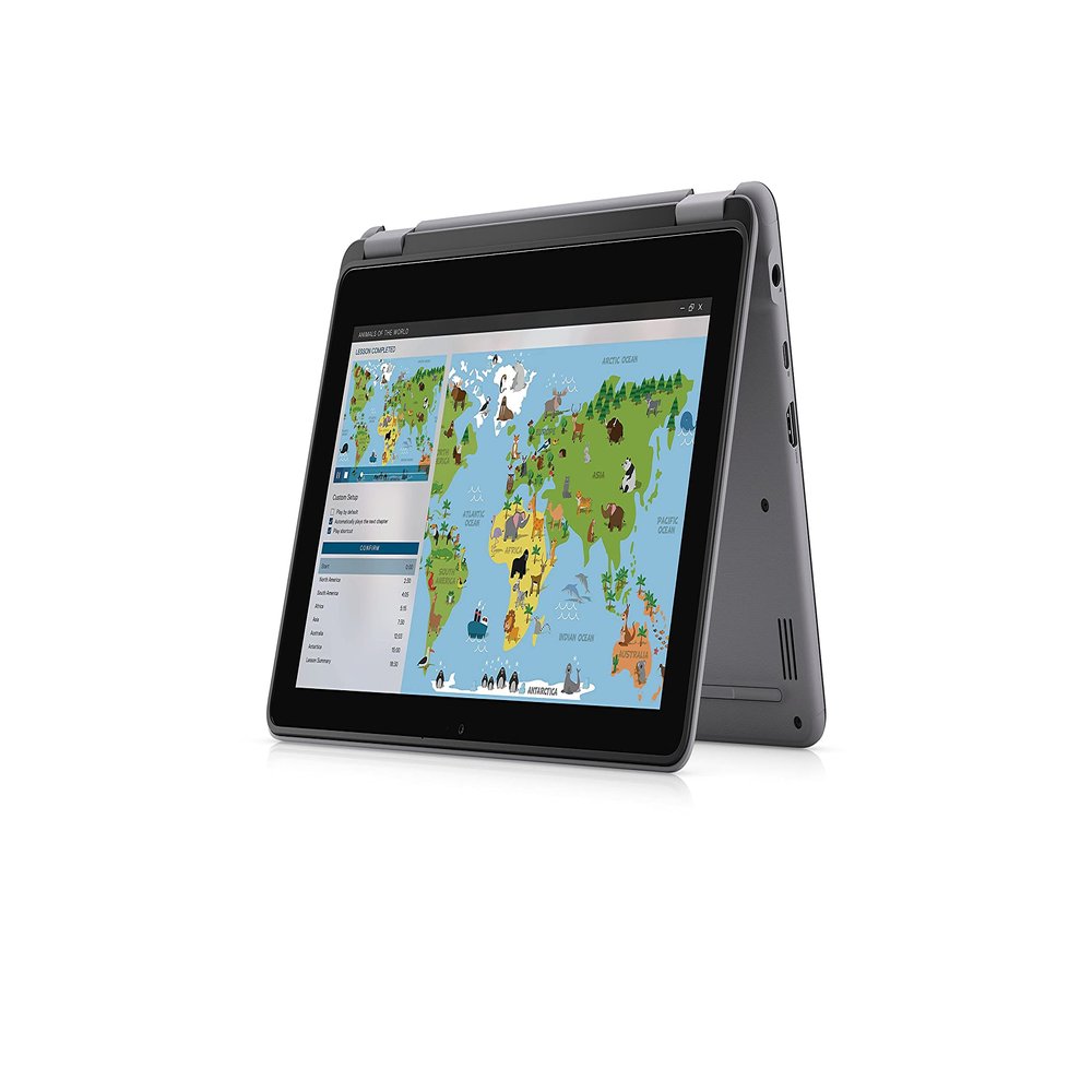 Dell Latitude 3120 2-in-1 Laptop Touch | 11.6" 1366x768 HD | Pentium - N6000-128GB SSD Hard Drive - 4GB RAM | cores @ GHz Win 11 Pro Black
