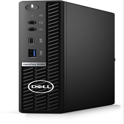 Dell Optiplex 5090 Micro Desktop | Core i5-10500T - 512GB SSD Hard Drive - 16GB RAM | 6 cores @ 3.8 GHz Win 11 Pro Black (Renewed)