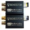 BENESTON Mini HD-SDI Fiber Converter 20KM/DVB-ASI/CCTV/Broadcast/LC/Audio Support/SFP Module Single-Mode Single Fiber 20km with RS485 Tally Loop Output view 2