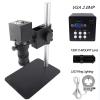 Microscope Accessories Kit Small Base Monocular Microscope 130X C Lens 1080P 38MP Industrial Microscopes Camera Set Microscope Slides (Color : BD5-Set D) view 2