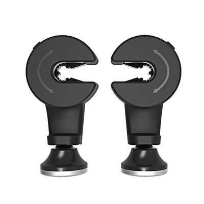 Cafliyun Car Phone Holder Hook Car Seat Back Hooks 360 Rotate Back Set Headrest Magnetic Tablet Holder Stand for Fixing Mobile Phones and Tablets(2Pcs)