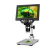 Microscope Accessories Kit 7" LCD Digital Microscope 10-1200X Magnification 1080P 12MP Video Microscope Camera with Metal Stand 8 LED Microscope Slides (Magnification : 1200X) view 1
