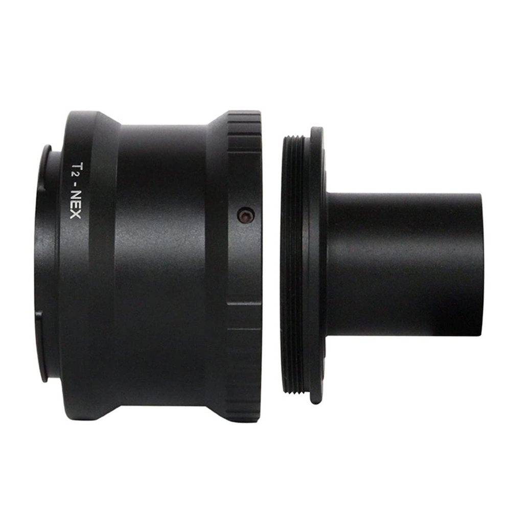 Microscope Kit T2 NEX T Ring Adapter for NEX E Mount Micro Camera Attach Telescope Microscope Lens Adapters (Color : with 0.965 Adapter)