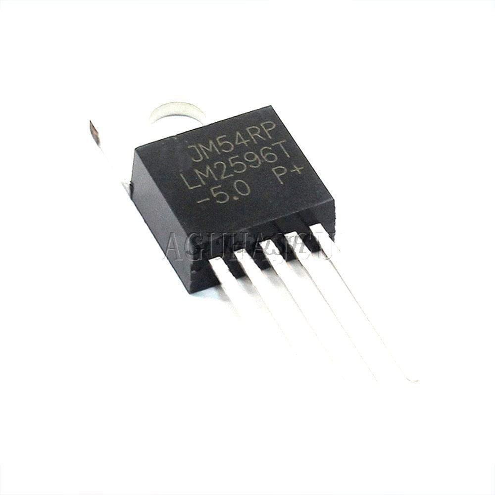 5pcs LM2596T-ADJ LM2596T LM2596 2596T-ADJ Power Converter IC TO-220