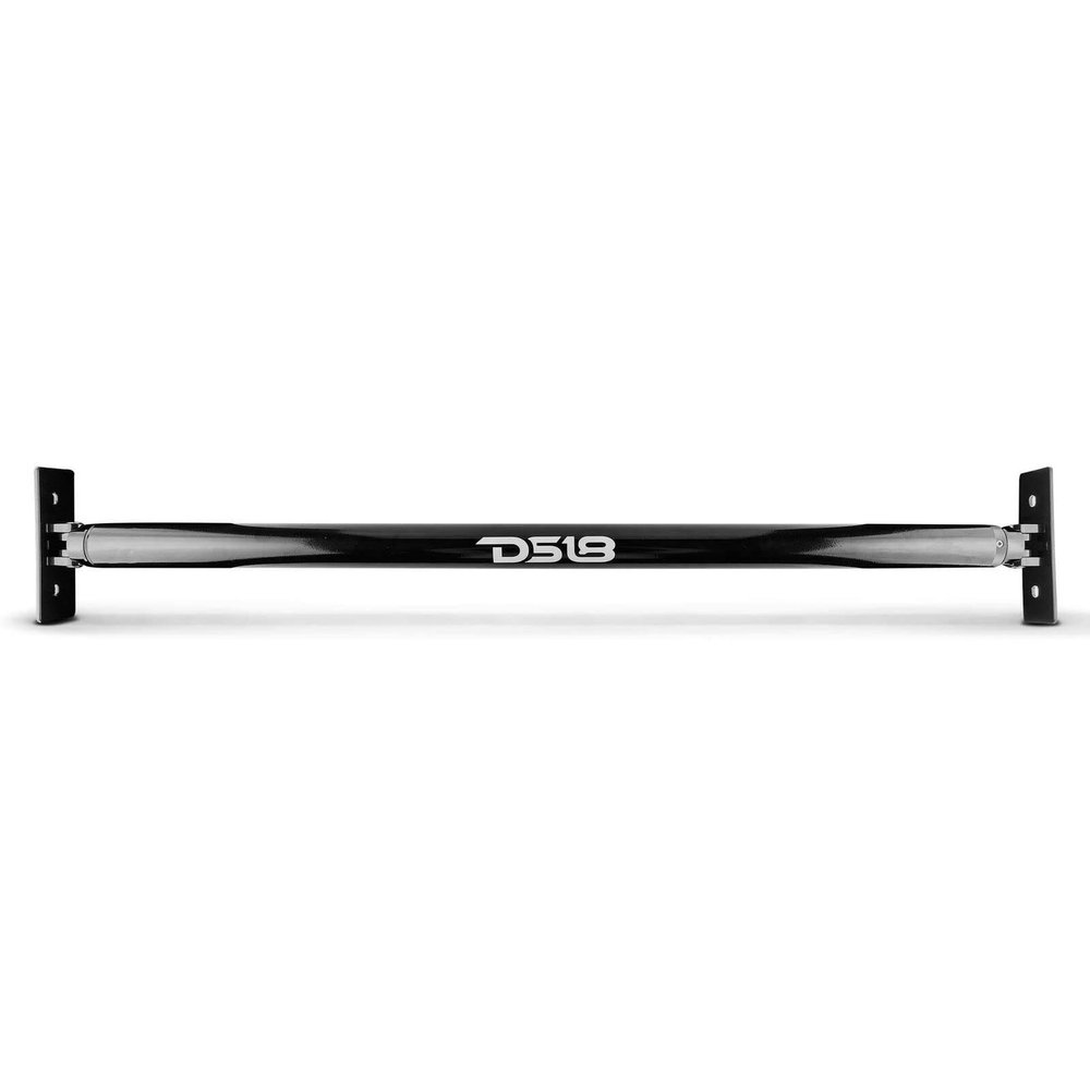 DS18 JL-Tube/BK Mounting Tube Adjustable Width 42"- 44" Compatible with Jeep JL & JLU - Perfect for Mounting Towers/Pods Speakers On Roll Bars and Cages - Update Your Sound System