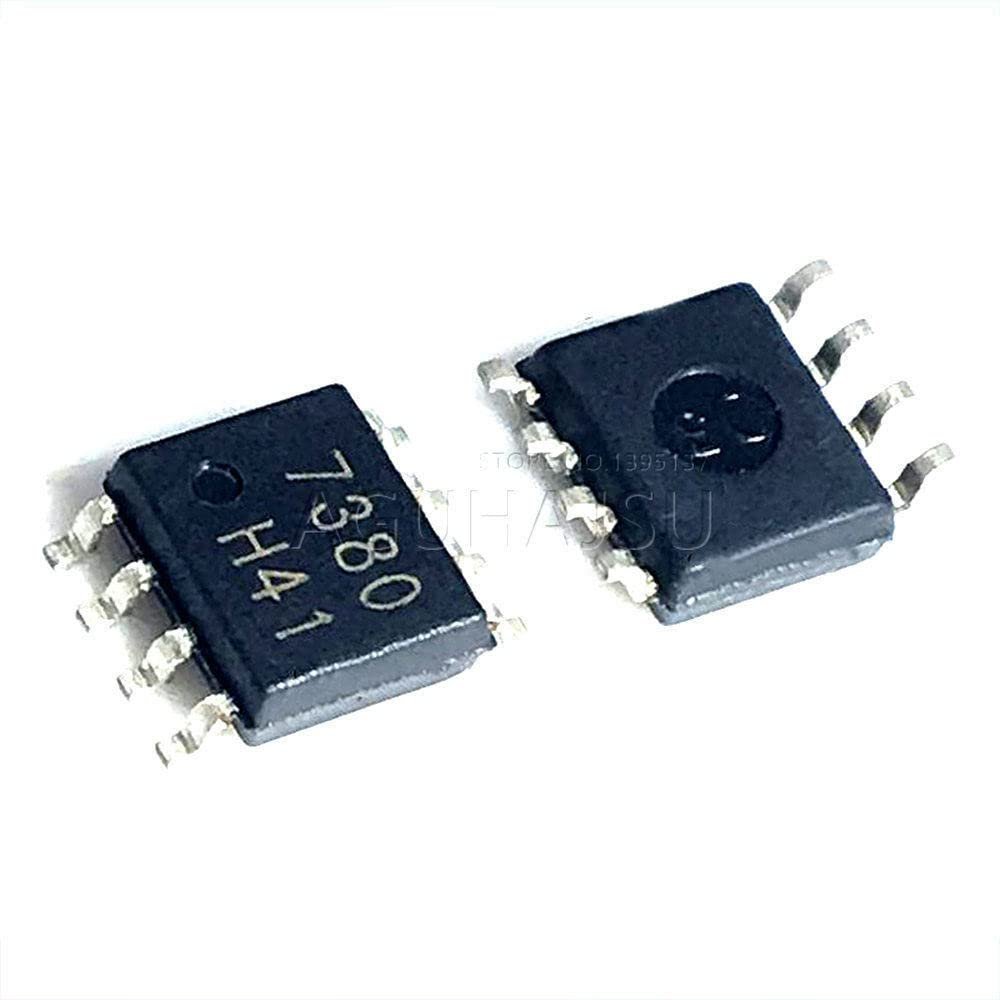 5pcs FAN7380MX SOP8 FAN7380 SOP 7380 SMD Silk Screen 7380 Bridge chip IC Driver