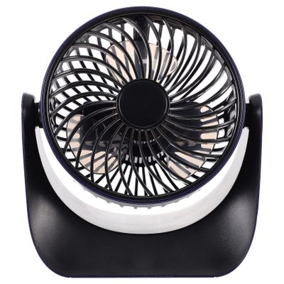MAGICLULU 1set Usb Desk Fan Portable Cooling Fan Circulator for Home Office Travel Compact Design Rechargeable for Camping and Outdoor Use Deep Sea