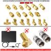 YOTENKO 32.8 Ft SMA Extension Cable SMA Male to SMA Female RG58 Coaxial Cable + SMA Connectors 18PCS SMA RP-SMA Male Female Adapter Kit view 4