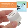 OSALADI USB Hub 2-Port Extender with Built-in Night Light USB Powered Splitter for Computer and Car Ambient Lighting Portable Led Illumination Light for Indoor Use view 2