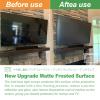 KIOP 55 Inch Anti-Glare Out Blue Light TV Screen Protector Film Blocking Radiation Shield UV Filter, New Upgrade Matte Frosted Surface,Multi-Function Glare Reducer Film,55inch Narrow view 4