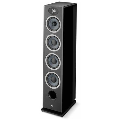Focal Vestia No3 Slender 3-Way Floorstanding Loudspeaker Finished in Black - Sold Individually